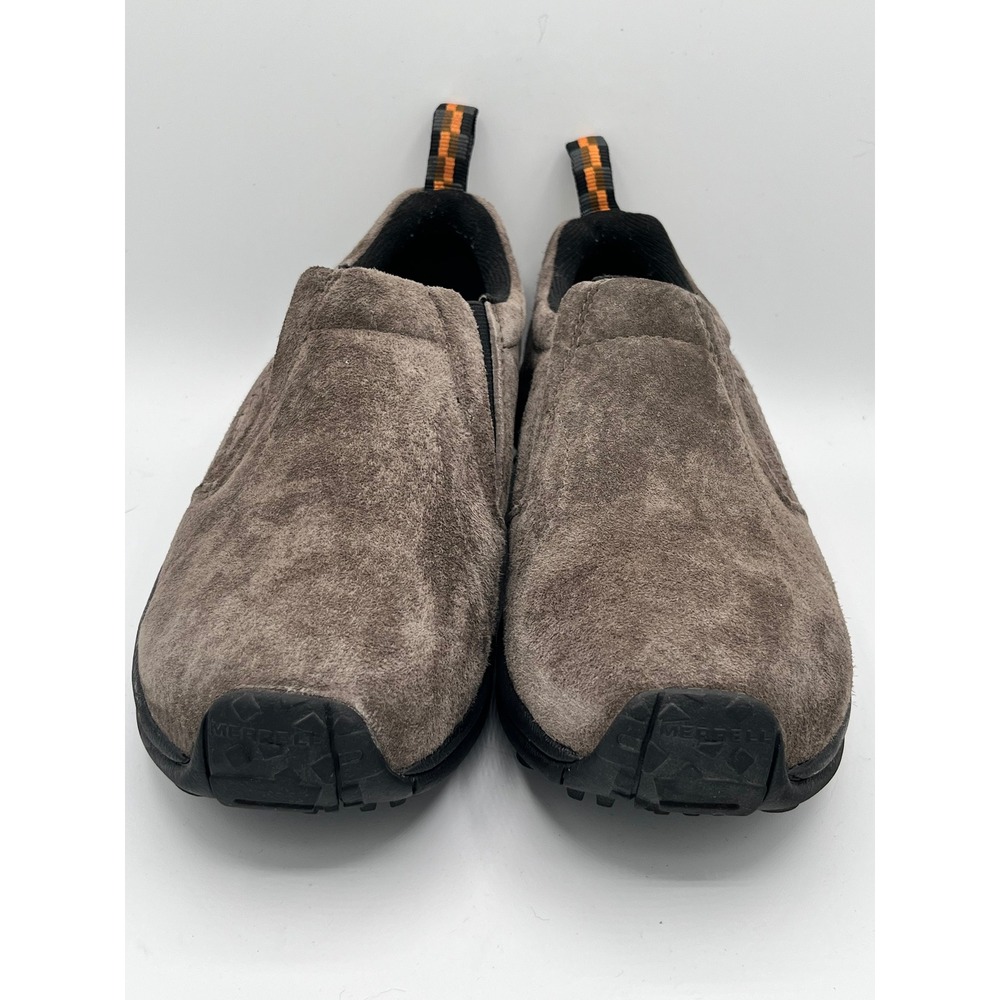 Merrell Women Jungle Moc Gunsmoke Brown Suede Slip On Shoes J60788 Size 8.5